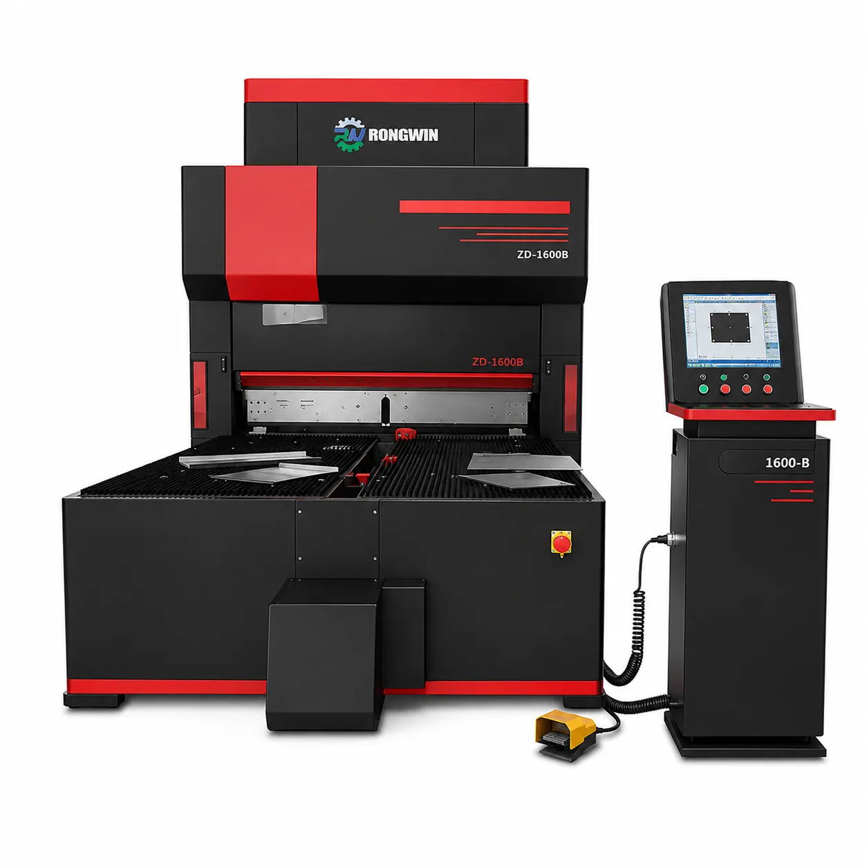 RONGWIN ZD-1600B panel bender with independent control console